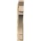 Ekena Millwork Merced Slat Rough Sawn Outlooker, Douglas Fir, 6"W x 36"D x 36"H OUT06X36X36MRC06RDF - alternate 3